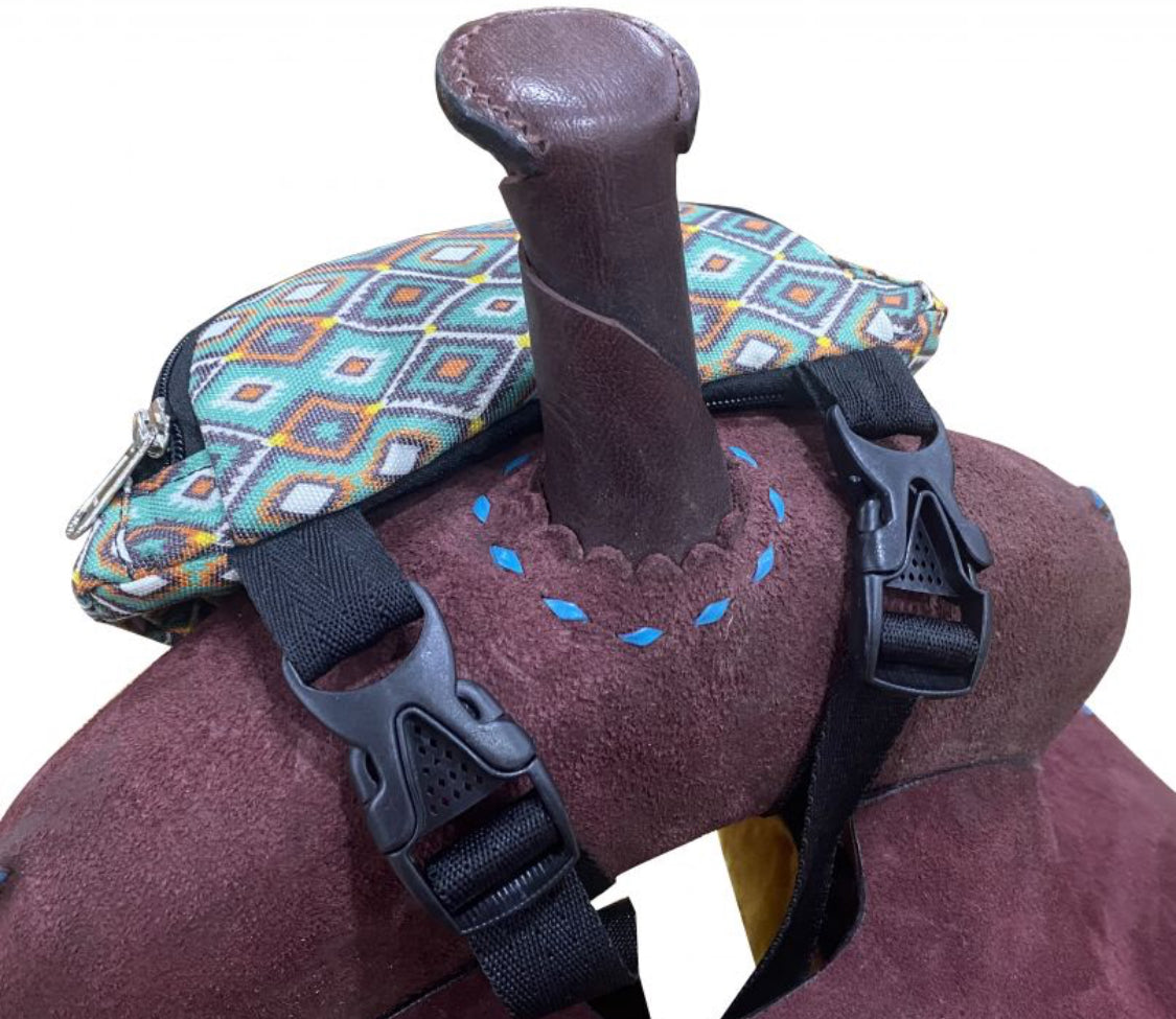 Insulated Nylon Saddle Pouch