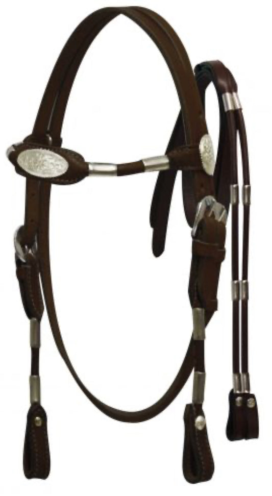 Mini Size Poco Leather Headstall w/ Reins