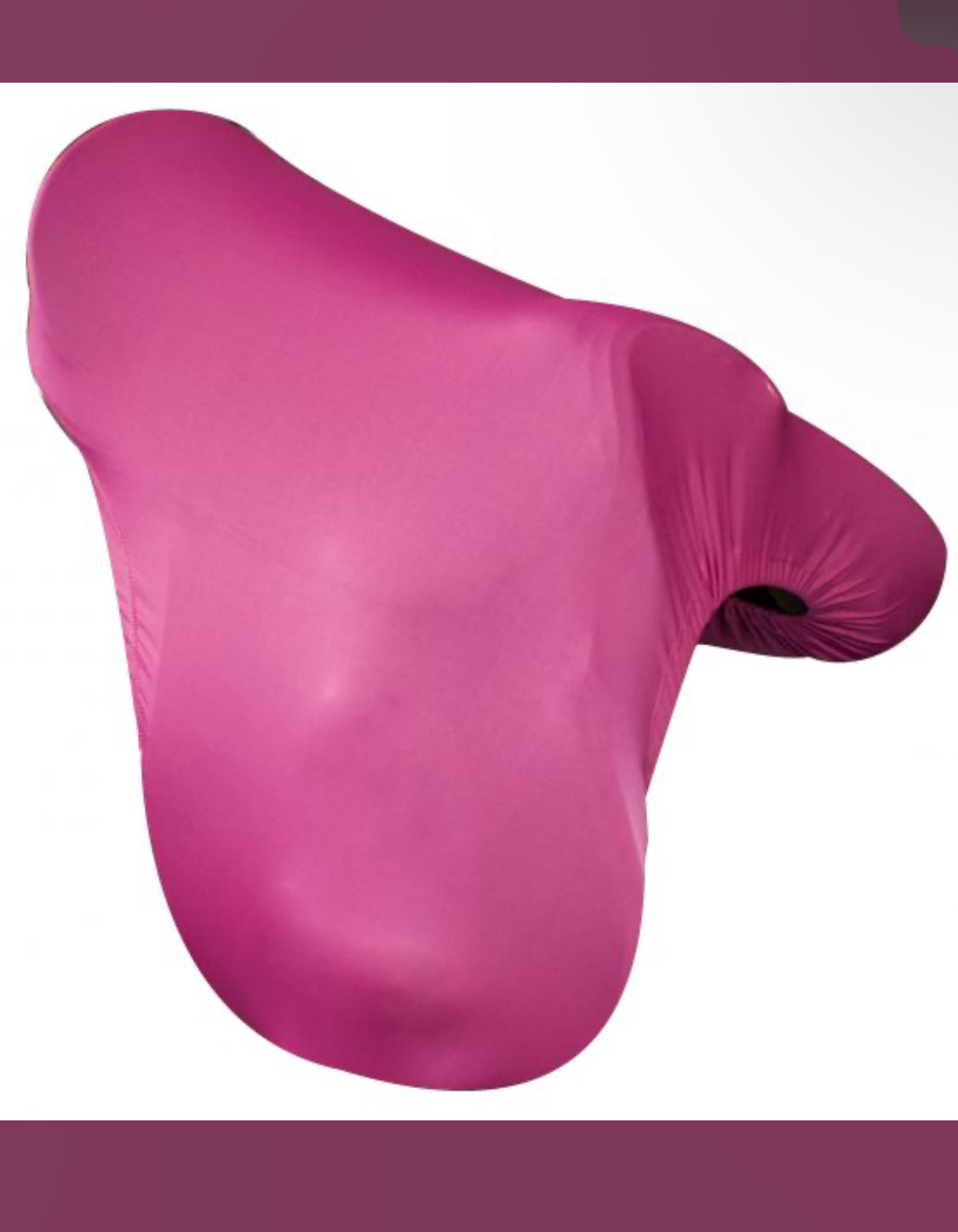 Showman Lycra English saddle cover