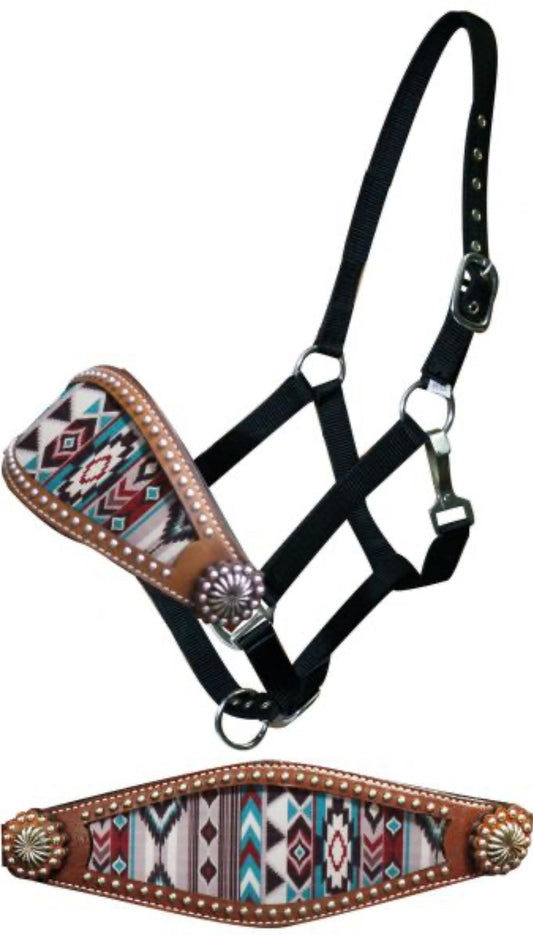 Navajo diamond bronc halter