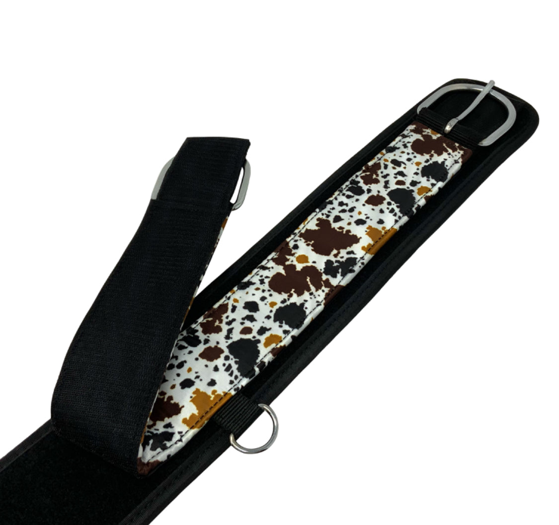 Cow Print Neoprene Bottom Girth